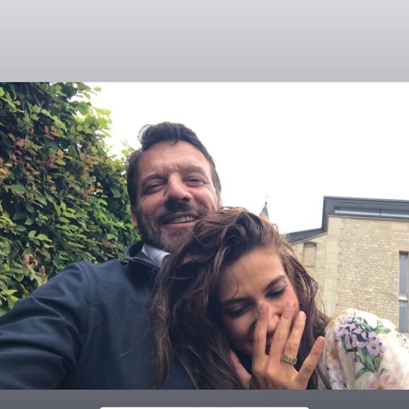 Samuel Le Bihan et sa compagne, le mannequin Stefania Cristian, sur Instagram.
