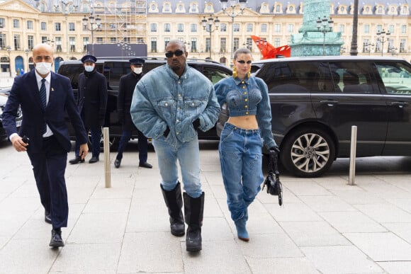 Kanye West (Ye) et sa compagne Julia Fox ont donné un surnom à leur couple. Après "KimYe", voici "Juliye" ! © Da Silva-Perusseau/Bestimage