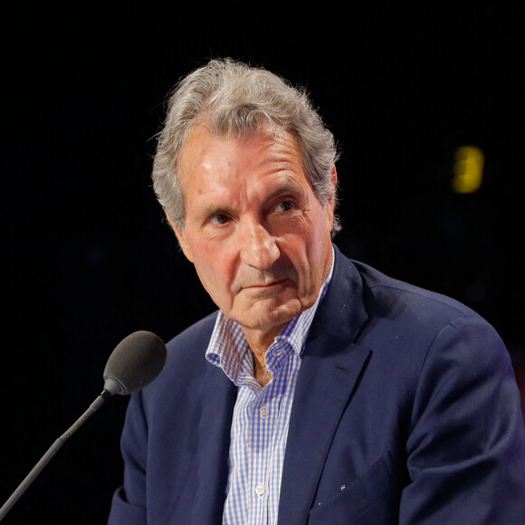Jean-Jacques Bourdin - Conférence de presse de rentrée de BFMTV saison 2021/2022 à l'Altice Campus à Paris