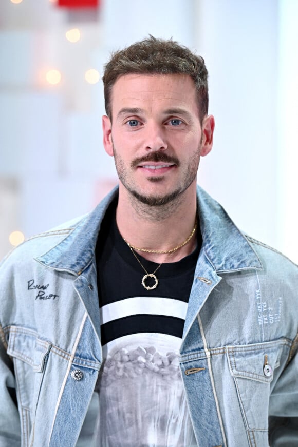 Exclusif - Matt Pokora (M. Pokora) - Enregistrement de l'émission "Vivement Dimanche", présentée par M.Drucker et diffusée le 25 octobre sur France 2 © Guillaume Gaffiot / Bestimage