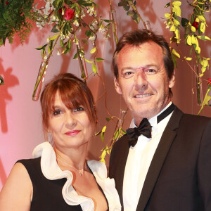 Jean-Luc Reichmann et sa femme Nathalie - Gala du 75ème Grand Prix de Monaco le 28 mai 2017. © Claudia Albuquerque/Bestimage 