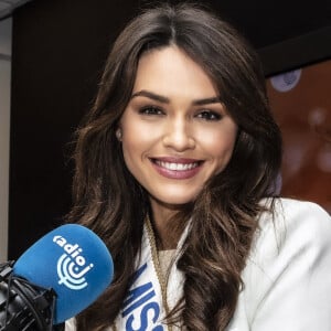 Exclusif - Diane Leyre (Miss France 2022) - D.Leyre était l'invitée de CS Cohen sur Radio J, lundi 07 février 2022 . Paris le 07/02/2022 - © Jack Tribeca / Bestimage