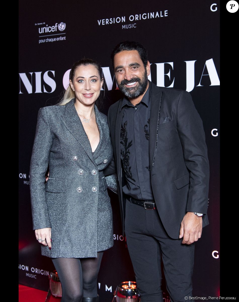 Magali Berdah et son mari Stéphane Teboul au photocall de la soirée "Unis comme jamais" au profit de l'Unicef, au pavillon Cambon à Paris. Le 8 novembre 2021. © Pierre Perusseau / Bestimage