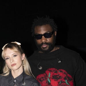 Exclusif - Angèle et Damso en backstage lors la 37ème cérémonie des Victoires de la musique à la Seine musicale de Boulogne-Billancourt, le 11 février 2022. © Cyril Moreau / Tiziano Da Silva / Bestimage 