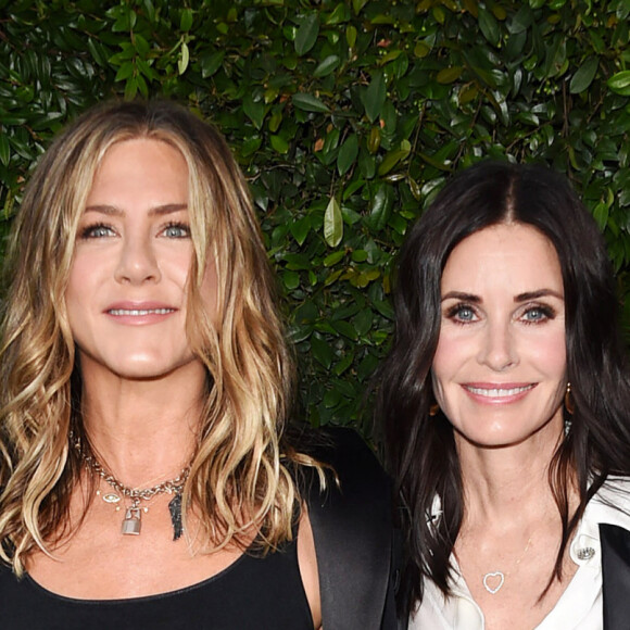 Jennifer Aniston, Courteney Cox assistent au dîner Chanel chez Kelly & Ron Meyer à Los Angeles, CA, USA le 2 juin 2018. @ Vince Flores/Startraks/ABACAPRESS.COM