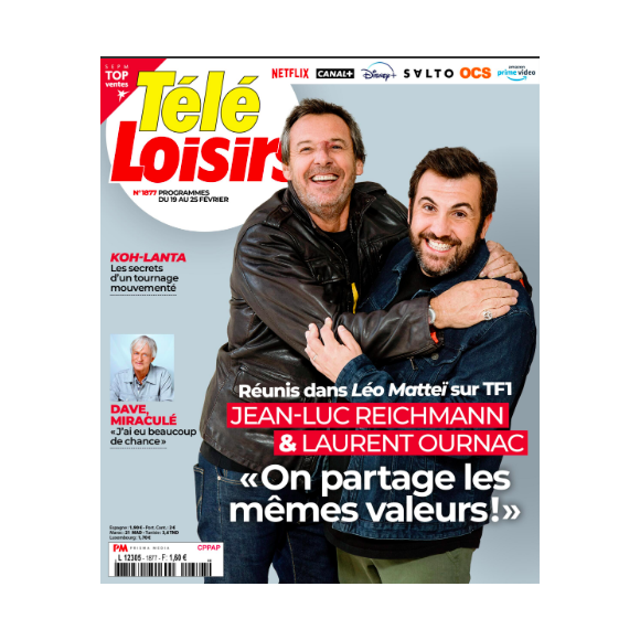 Couverture du magazine Télé Loisirs avec l'interview de Julie Depardieu
