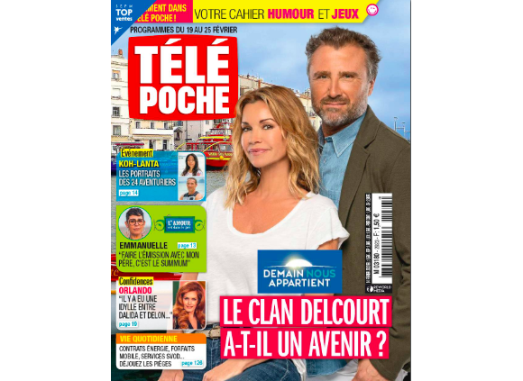 Couverture du magazine Télé Poche paru le 19 février 2022