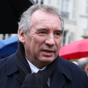 François Bayrou - Obsèques de Jacques Barrot, ancien ministre, et membre du Conseil constitutionnel, en l'église Sainte-Clotilde à Paris, le 8 décembre 2014