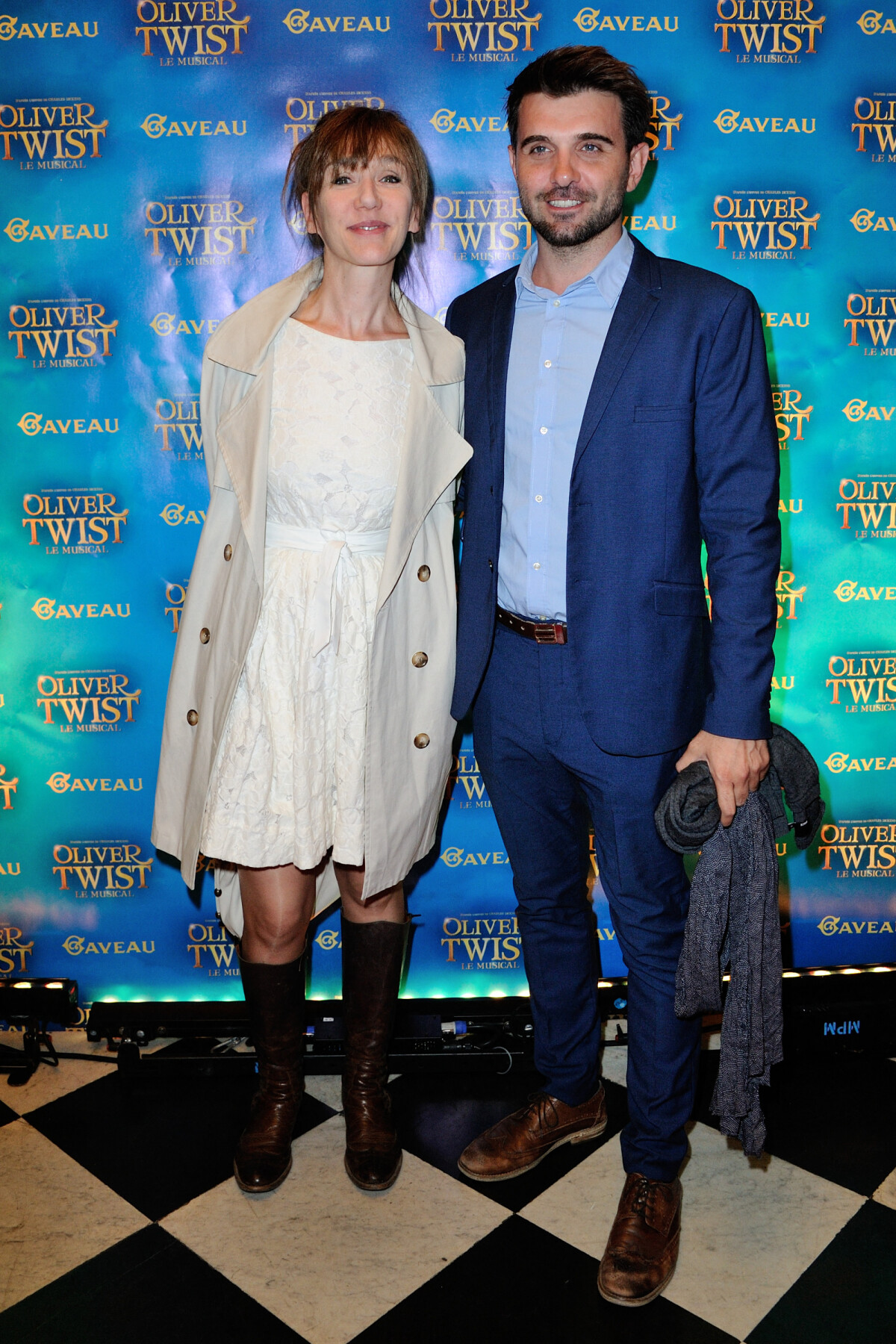 Photo Virginie Lemoine et Darius Kehtari assistent a la Soiree de