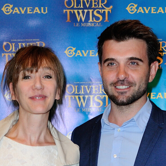 Virginie Lemoine et Darius Kehtari assistent a la Soiree de Gala et Premiere de la Comedie Musicale Oliver Twist a la Salle Gaveau a Paris, France le 26 Septembre 2016.