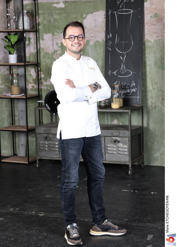 Arnaud Delvenne dans "Top Chef 2022" sur M6.