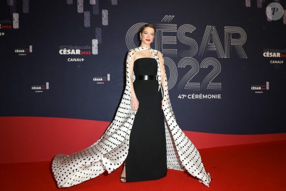 Léa Seydoux - Photocall de la 47ème édition de la cérémonie des César à l'Olympia à Paris, le 25 février 2022. © Borde-Jacovides/Bestimage