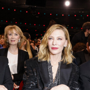 Cate Blanchett et Maxime Saada - 47ème édition de la cérémonie des César à l'Olympia à Paris le 25 février 2022. © Borde / Jacovides / Bestimage