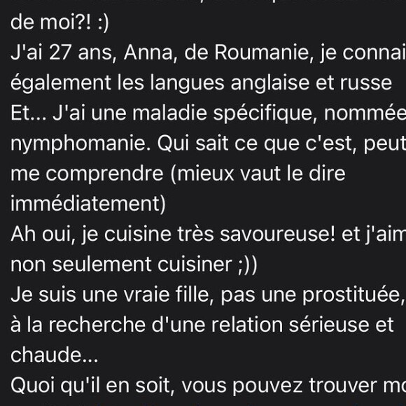 Romain Laulhe, le compagnon de Camille Lou, reçoit un drôle de message sur Instagram.