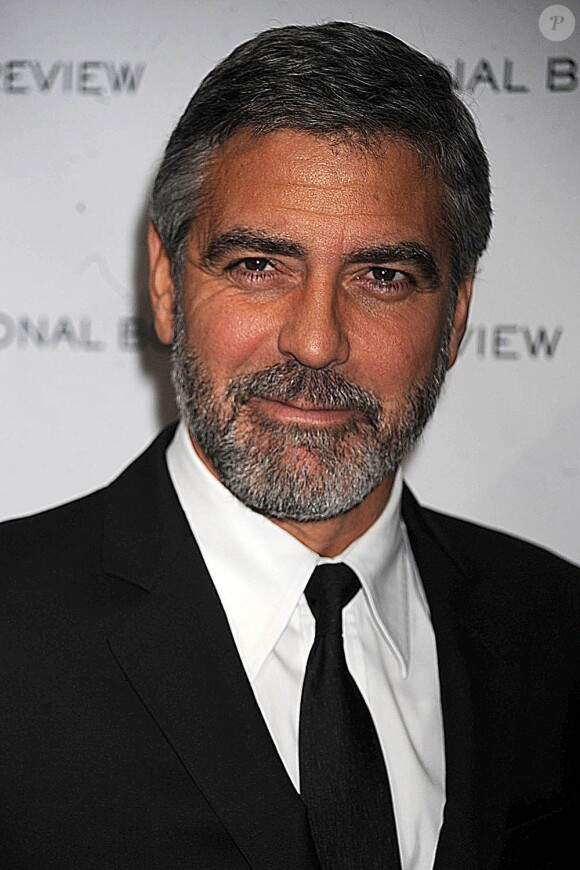 Le séduisant George Clooney, à l'occasion du gala de la National Board of Review of Motion Pictures Awards, qui s'est tenu au Cipriani de New York, le 12 janvier 2010.