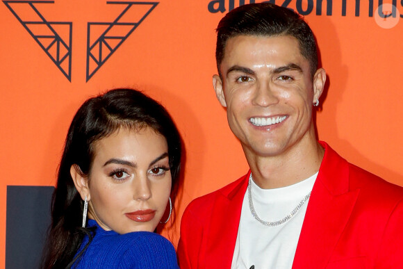 Cristiano Ronaldo et sa compagne Georgina Rodriguez à la soirée MTV European Music Awards 2019 (MTV EMA's) au FIBES Conference and Exhibition Centre à Séville en Espagne, le 3 novembre 2019