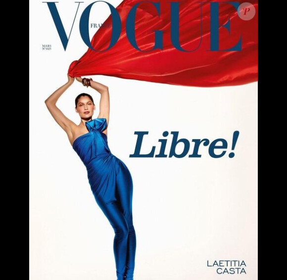 Retrouvez l'interview intégrale de Laëtitia Casta dans le magazine Vogue, n°1025 du 1er mars 2022.