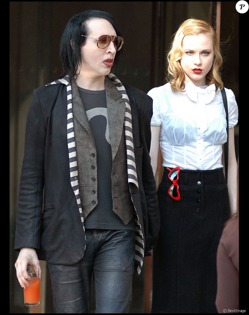 Info - Marilyn Manson porte plainte contre son ex compagne Rachel Evan Wood qui l'accuse de viol
