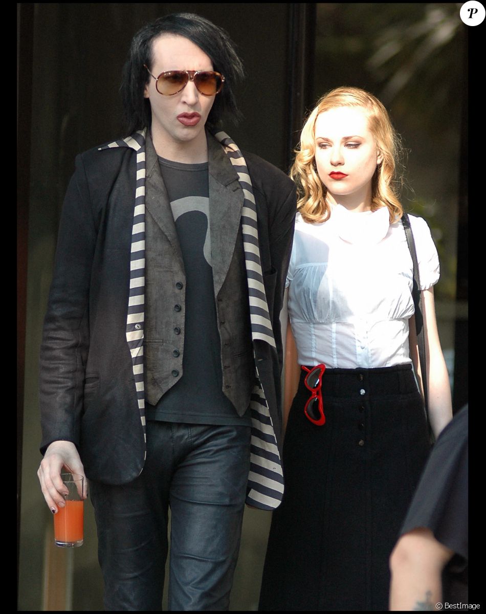 Info - Marilyn Manson porte plainte contre son ex compagne Rachel Evan Wood qui l'accuse de viol