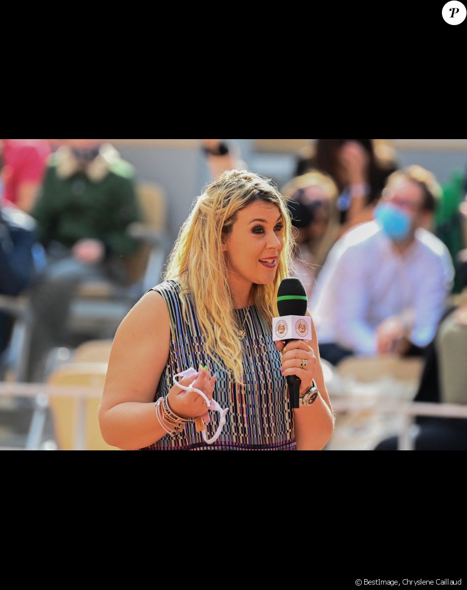 Marion Bartoli aux Internationaux de France de Roland Garros, à Paris © Chryslene Caillaud/Panoramic/Bestimage