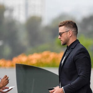 Exclusif - Justin Timberlake a été aperçu avec sa femme Jessica Biel à Los Angeles le 18 juin 2019.