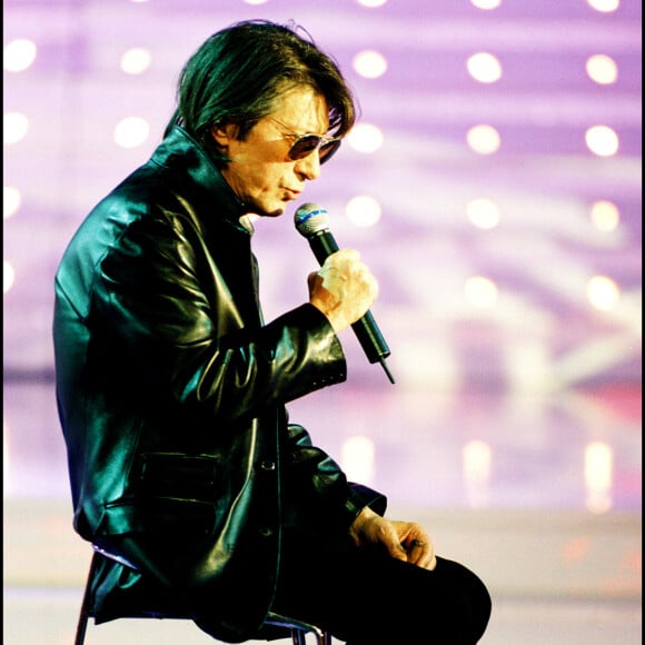Jacques Dutronc lors de l'émission de Michel Drucker en 2000