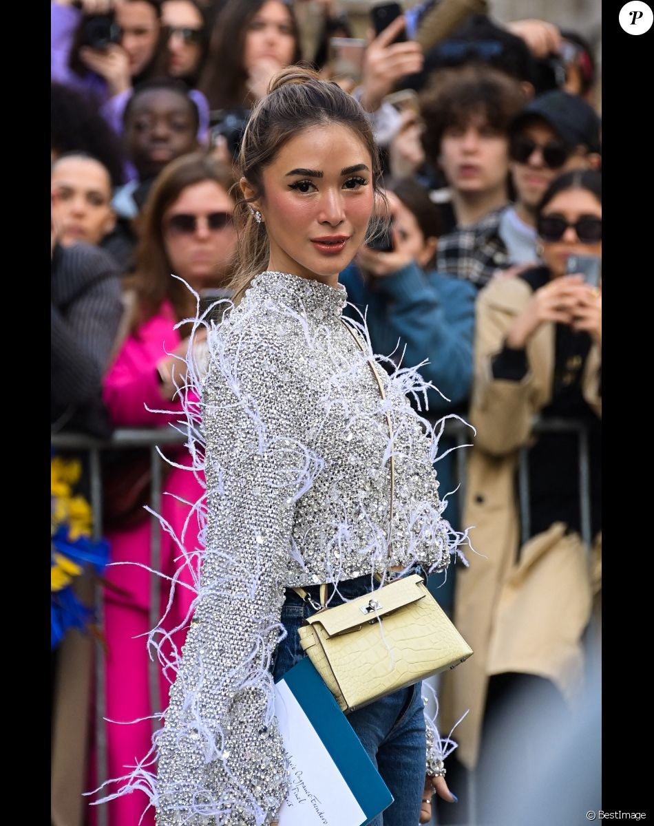 Heart Evangelista - Défilé de mode automne-hiver 2022/2023 "Hermes" lors de la Fashion Week de Paris. Le 5 mars 2022. © Federico Pestellini / Panoramic / Bestimage