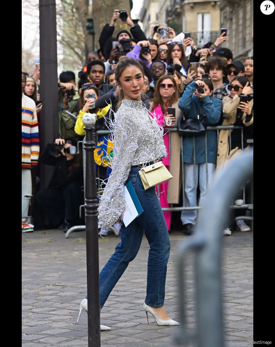 Heart Evangelista - Défilé de mode automne-hiver 2022/2023 "Hermes" lors de la Fashion Week de Paris. Le 5 mars 2022. © Federico Pestellini / Panoramic / Bestimage