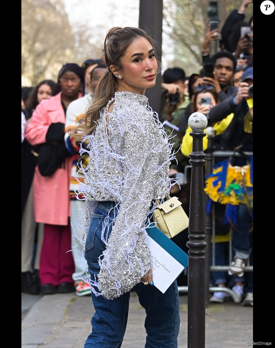 Heart Evangelista - Défilé de mode automne-hiver 2022/2023 "Hermes" lors de la Fashion Week de Paris. Le 5 mars 2022. © Federico Pestellini / Panoramic / Bestimage