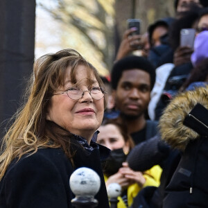 Jane Birkin - Défilé de mode automne-hiver 2022/2023 "Hermes" lors de la Fashion Week de Paris. Le 5 mars 2022. © Federico Pestellini / Panoramic / Bestimage