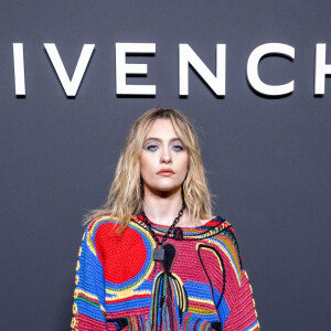Paris Jackson assiste au défilé de mode Givenchy, collection automne-hiver 2022/2023, à la Paris La Défense Arena. Paris, le 6 mars 2022. © Olivier Borde / Bestimage