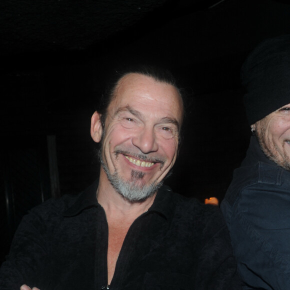 Florent Pagny et Pascal Obispo ont passé la soirée au club Titty Twister à Paris. Le 29 avril 2014