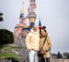 Zinédine Zidane et sa femme Véronique - People au 30ème anniversaire du parc d'attractions Disneyland Paris à Marne-la-Vallée le 5 mars 2022. © Disney via Bestimage 