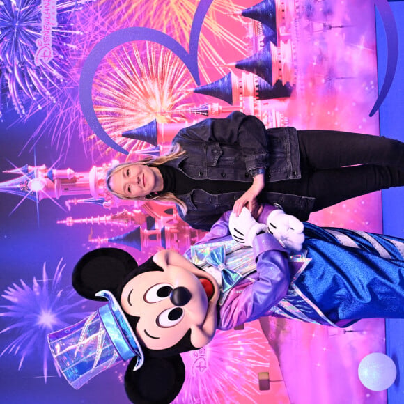 Audrey Lamy - People au 30ème anniversaire du parc d'attractions Disneyland Paris à Marne-la-Vallée le 5 mars 2022. © Disney via Bestimage 