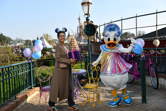 Léna Mahfouf (Léna Situations) - People au 30ème anniversaire du parc d'attractions Disneyland Paris à Marne-la-Vallée le 5 mars 2022. © Disney via Bestimage 