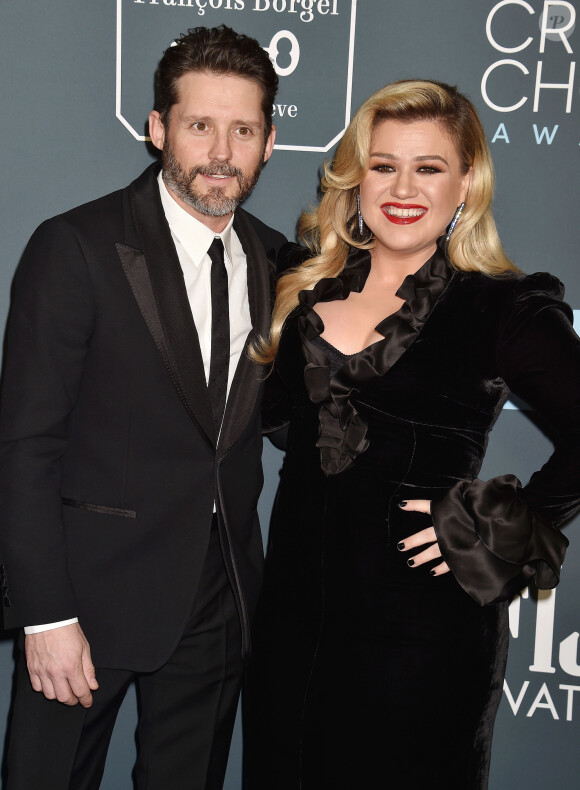 Brandon Blackstock et sa femme Kelly Clarkson - lors de la 25e édition de la soirée des Critics Choice Awards au Barker Hangar à Santa Monica, Los Angeles, Californie, Etats-Unis