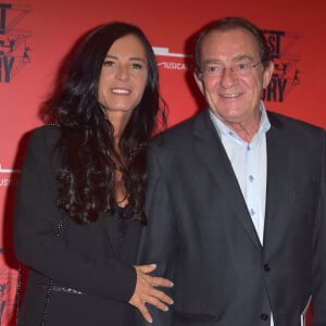 Jean-Pierre Pernaut et sa femme Nathalie Marquay - Soirée de gala de la comédie musicale "West Side Story" à la Seine Musicale à Boulogne-Billancourt le 16 octobre 2017. © Giancarlo Gorassini/Bestimage