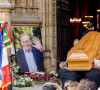 Obsèques de Jean-Pierre Pernaut en la Basilique Sainte-Clotilde à Paris le 9 mars 2022. © Cyril Moreau / Bestimage