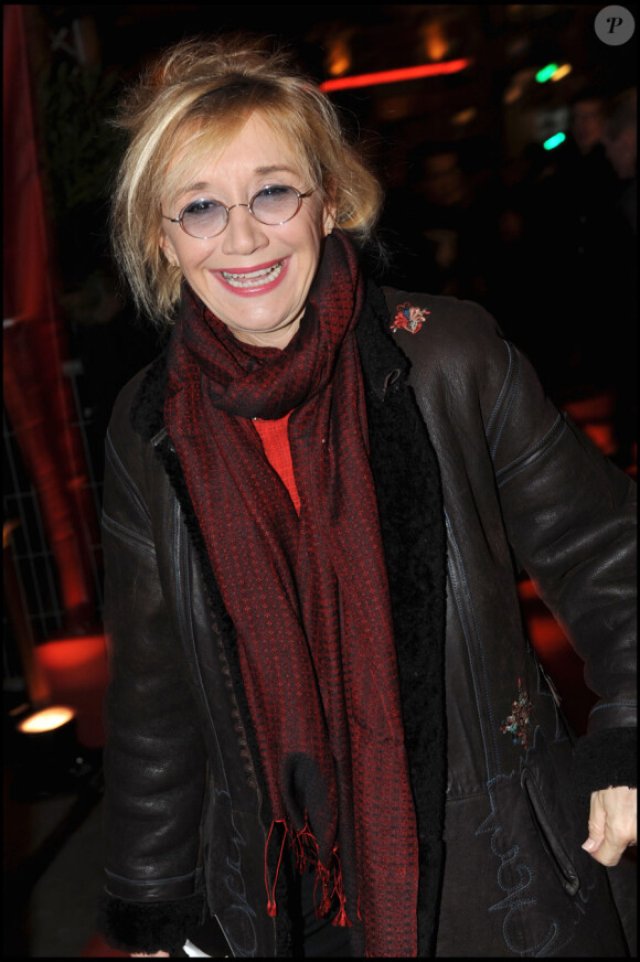 Marie-Anne Chazel lors de la première du film Gainsbourg (vie héroïque) à Paris le 14 janvier 2010