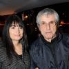 Claude Lelouch et sa compagne lors de la première du film Gainsbourg (vie héroïque) à Paris le 14 janvier 2010