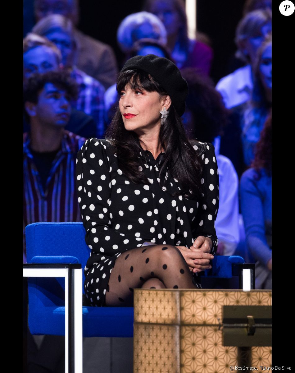 Exclusif - Lio - Enregistrement de l'émission "La boite à secrets", présentée par F.Bollaert, qui sera diffusée le 18 octobre sur France 3 en prime time. Le 7 octobre 2019 © Tiziano Da Silva / Bestimage
