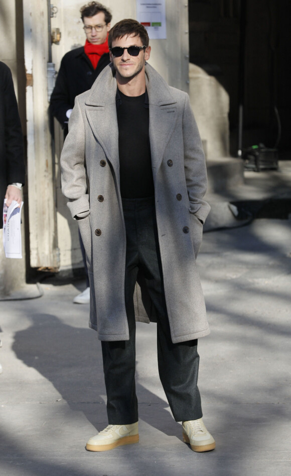 Gaspard Ulliel - Arrivées des people au deuxième défilé de mode Haute-Couture printemps-été 2020 "Chanel" à Paris le 21 janvier 2020. © Christophe Clovis-Veeren Ramsamy / Bestimage 