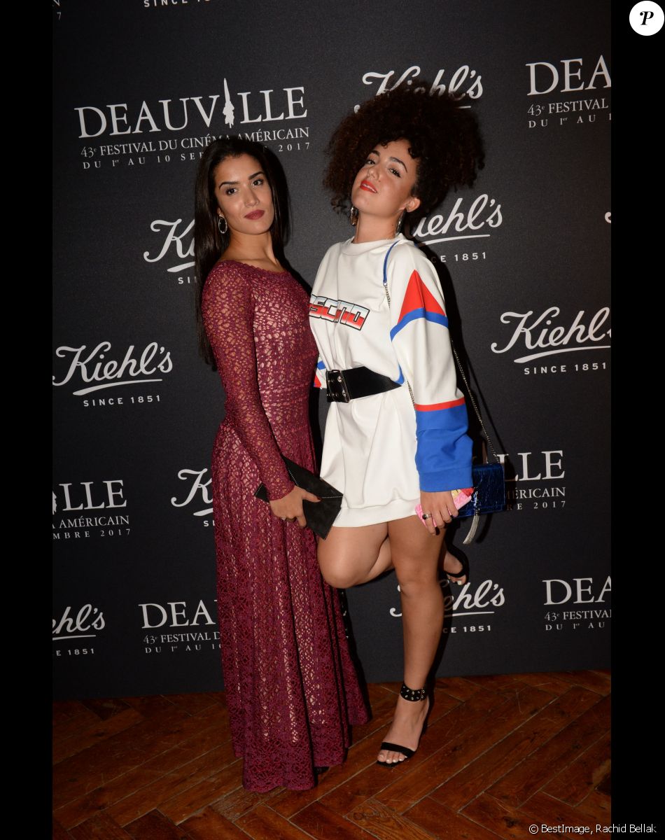 Exclusif - Sabrina Ouazani, la youtubeuse Shera Kerienski - Soirée au club Kiehl's lors du 43ème Festival du Cinéma Americain de Deauville le 6 septembre 2017. © Rachid Bellak/Bestimage