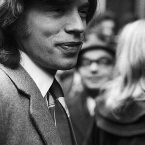 Mick Jagger and Marianne Faithfull étaient jugés pour possession de drogues au Marlborough Street Magistrates Court, à Londres, en 1970. Photo by The Times/News Licensing/ABACAPRESS.COM
