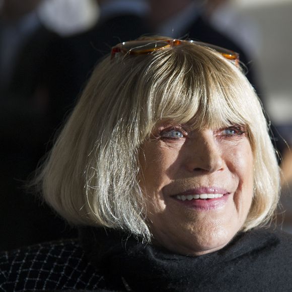 Marianne Faithfull au photocall de l'exposition "Gus van Sant & Films" à la Cinémathèque Française à Paris le 11 avril 2016. © Pierre Perusseau / Bestimage 
