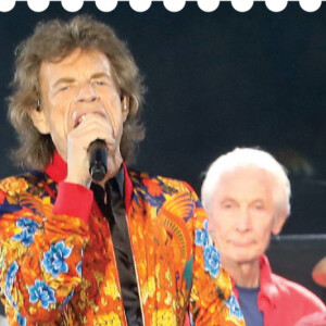 Pour fêter les 60 ans du célèbre groupe de rock britannique, The Rolling Stones, la Royal Mail vient d'annoncer la mise en vente de douze timbres qui seront disponibles dès le 20 janvier. © JLPPA/Bestimage 