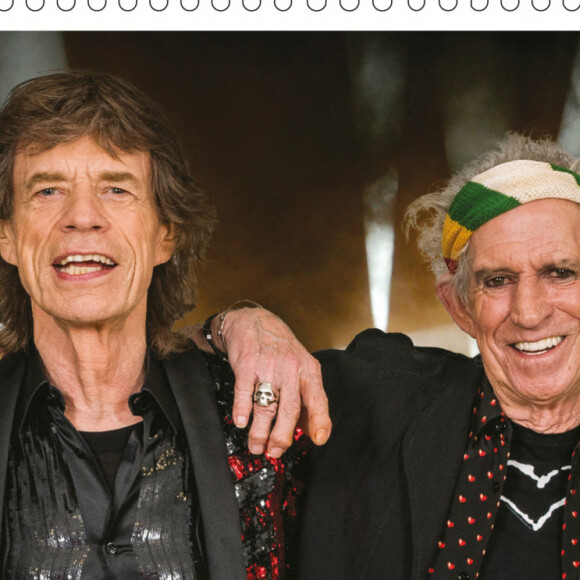 Pour fêter les 60 ans du célèbre groupe de rock britannique, The Rolling Stones, la Royal Mail vient d'annoncer la mise en vente de douze timbres qui seront disponibles dès le 20 janvier. © JLPPA/Bestimage 