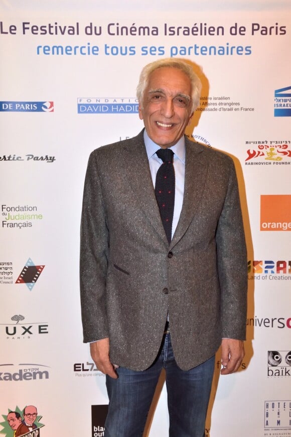 Exclusif - Gérard Darmon, parrain du festival 2019, lors de l'ouverture du 19ème Festival du film Israélien à Paris au Cinéma Majestic Passy, Paris, le 19 mars 2019. © Erez Lichtfeld/Bestimage 