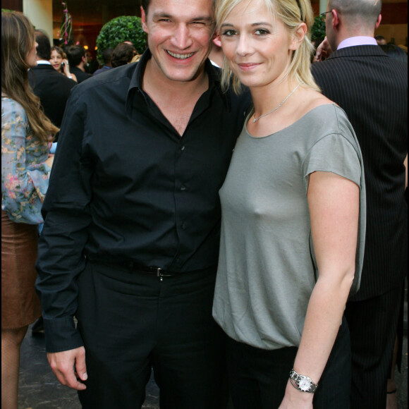 Benjamin Castaldi et Flavie Flament à l'inauguration de la dernière boutique Nespresso de Paris