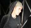 Justin Bieber et sa femme Hailey Bieber à la sortie de sa soirée au club "The Nice Guy" à Los Angeles